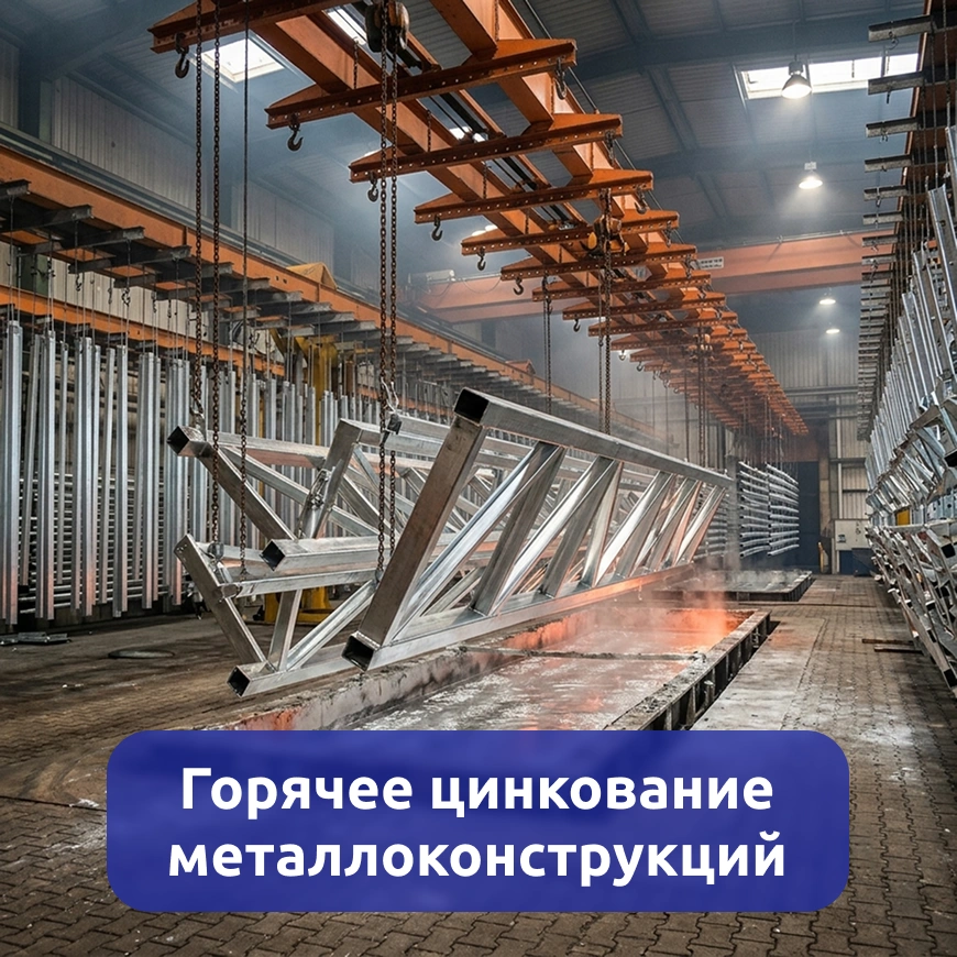 Горячее цинкование металлоконструкций г. Киров