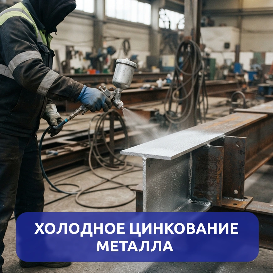 Холодное цинкование металла г. Киров